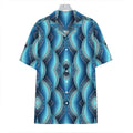 Mandala Waves Bohemian Pattern Print Hawaiian Shirt