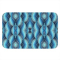 Mandala Waves Bohemian Pattern Print Indoor Door Mat