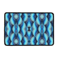 Mandala Waves Bohemian Pattern Print Kitchen Mat