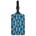 Mandala Waves Bohemian Pattern Print Luggage Tag