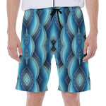 Mandala Waves Bohemian Pattern Print Men's Beach Shorts