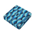 Mandala Waves Bohemian Pattern Print Outdoor Seat Cushion Cover