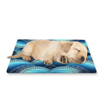Mandala Waves Bohemian Pattern Print Pet Cooling Mat Cover