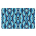 Mandala Waves Bohemian Pattern Print Polyester Doormat
