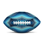Mandala Waves Bohemian Pattern Print Rugby Ball