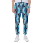 Mandala Waves Bohemian Pattern Print Scuba Joggers