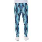 Mandala Waves Bohemian Pattern Print Scuba Joggers