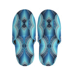Mandala Waves Bohemian Pattern Print Slippers