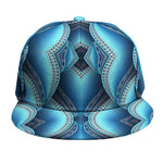 Mandala Waves Bohemian Pattern Print Snapback Cap