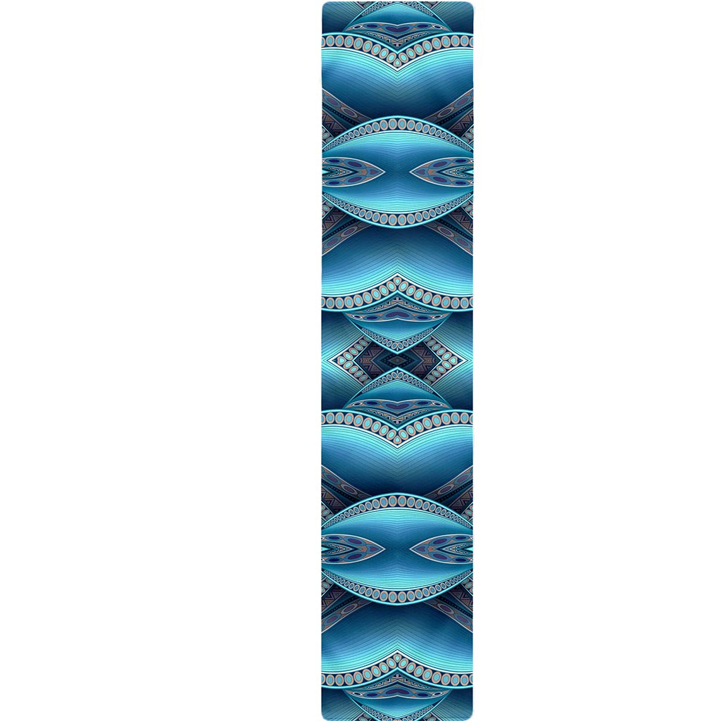 Mandala Waves Bohemian Pattern Print Table Runner