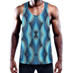 Mandala Waves Bohemian Pattern Print Training Tank Top