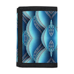 Mandala Waves Bohemian Pattern Print Trifold Wallet