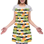 Mango Fruit Striped Pattern Print Adjustable Apron