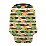 Mango Fruit Striped Pattern Print Baby Seat Cover