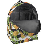 Mango Fruit Striped Pattern Print Backpack