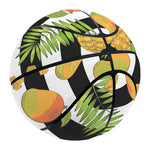 Mango Fruit Striped Pattern Print Basketball