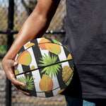 Mango Fruit Striped Pattern Print Basketball
