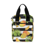 Mango Fruit Striped Pattern Print Bible Tote Bag