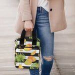Mango Fruit Striped Pattern Print Bible Tote Bag