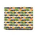 Mango Fruit Striped Pattern Print Bifold Wallet