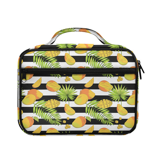 Mango Fruit Striped Pattern Print Briefcase Bible Bag