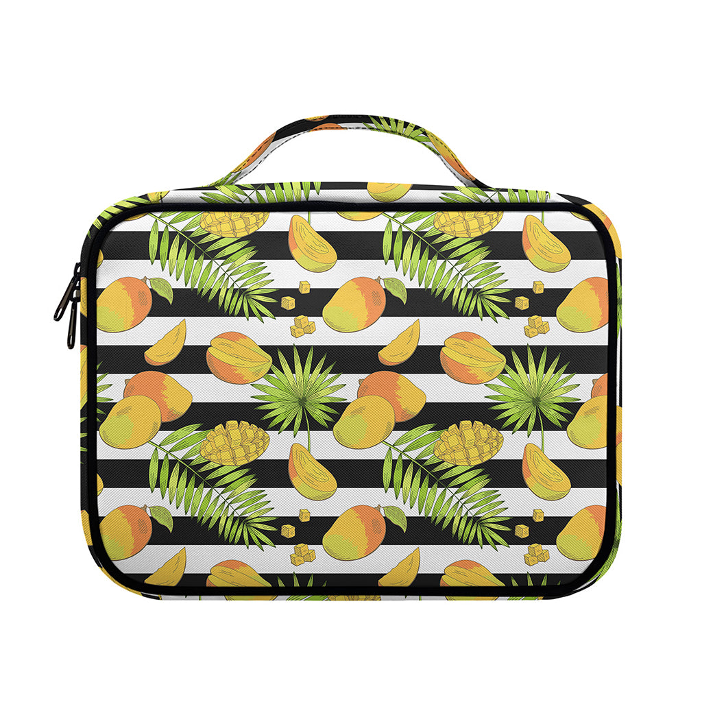 Mango Fruit Striped Pattern Print Briefcase Bible Bag