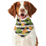 Mango Fruit Striped Pattern Print Dog Bandana
