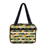 Mango Fruit Striped Pattern Print Double Strap Bible Bag