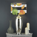 Mango Fruit Striped Pattern Print Drum Lamp Shade