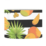 Mango Fruit Striped Pattern Print Drum Lamp Shade