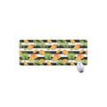 Mango Fruit Striped Pattern Print Extended Mouse Pad