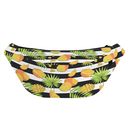 Mango Fruit Striped Pattern Print Fanny Pack