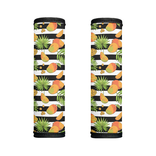 Mango Fruit Striped Pattern Print Handle Covers