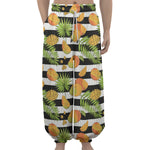 Mango Fruit Striped Pattern Print Lantern Pants