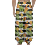 Mango Fruit Striped Pattern Print Lantern Pants
