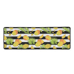 Mango Fruit Striped Pattern Print Long Kitchen Mat