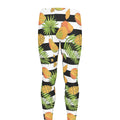 Mango Fruit Striped Pattern Print Men's Leggings
