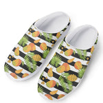 Mango Fruit Striped Pattern Print Mesh Casual Shoes