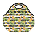 Mango Fruit Striped Pattern Print Neoprene Lunch Bag