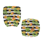 Mango Fruit Striped Pattern Print Office Chair Cover