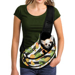 Mango Fruit Striped Pattern Print Pet Sling Carrier