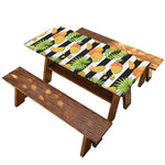 Mango Fruit Striped Pattern Print Picnic Table Cover