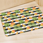Mango Fruit Striped Pattern Print Polyester Doormat