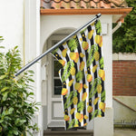 Mango Fruit Striped Pattern Print Polyester Flag