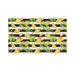 Mango Fruit Striped Pattern Print Polyester Flag