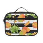 Mango Fruit Striped Pattern Print Portable Lunch Bag