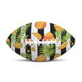 Mango Fruit Striped Pattern Print Rugby Ball