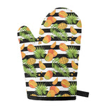Mango Fruit Striped Pattern Print Single Oven Mitt