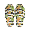 Mango Fruit Striped Pattern Print Slippers