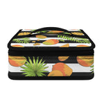 Mango Fruit Striped Pattern Print Small Lunch Bag